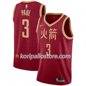 Houston Rockets Chris Paul 3 2018-19 Nike City Edition Punainen Miesten Pelipaidat Swingman 